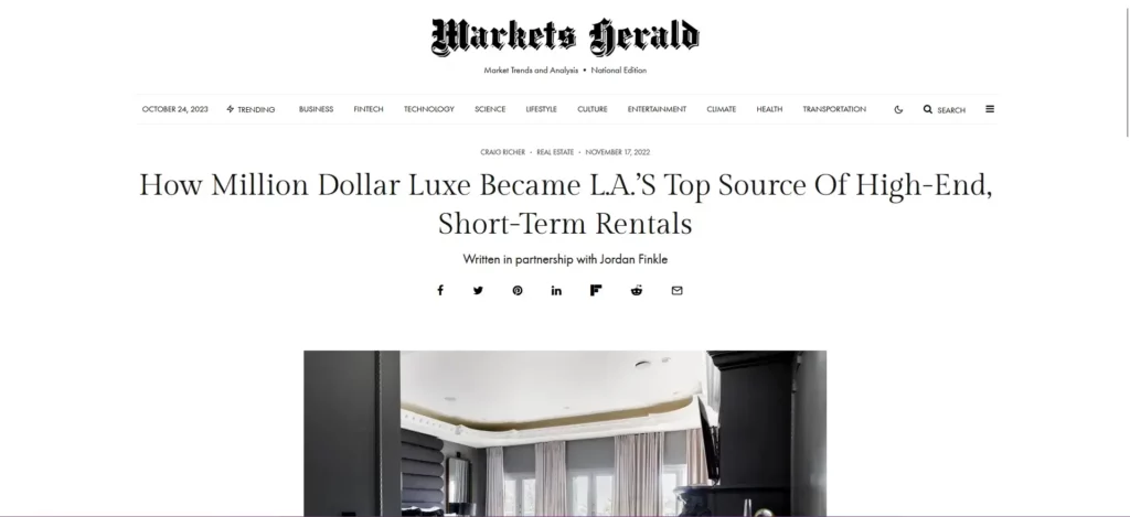 Markets Herald about MDL
