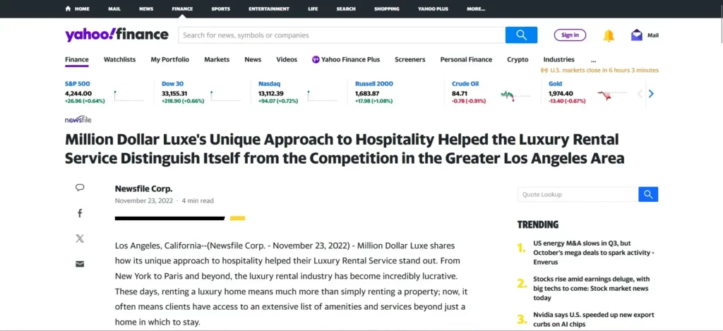Yahoo Finance about MDL